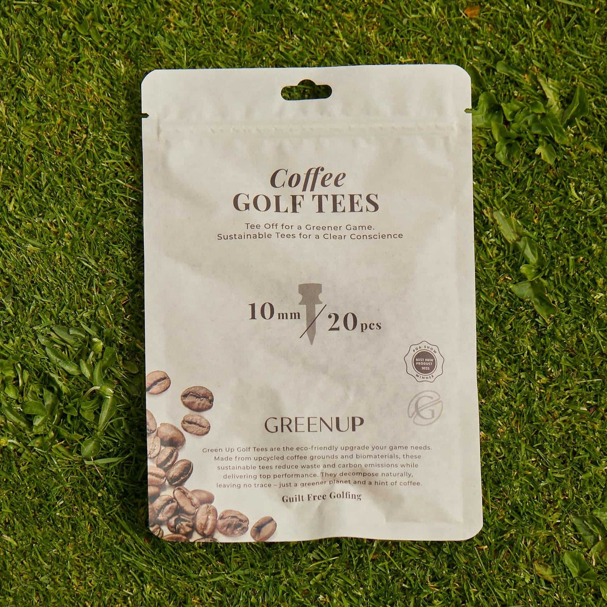 Castle Tee 10 mm aus Kaffeesatz
