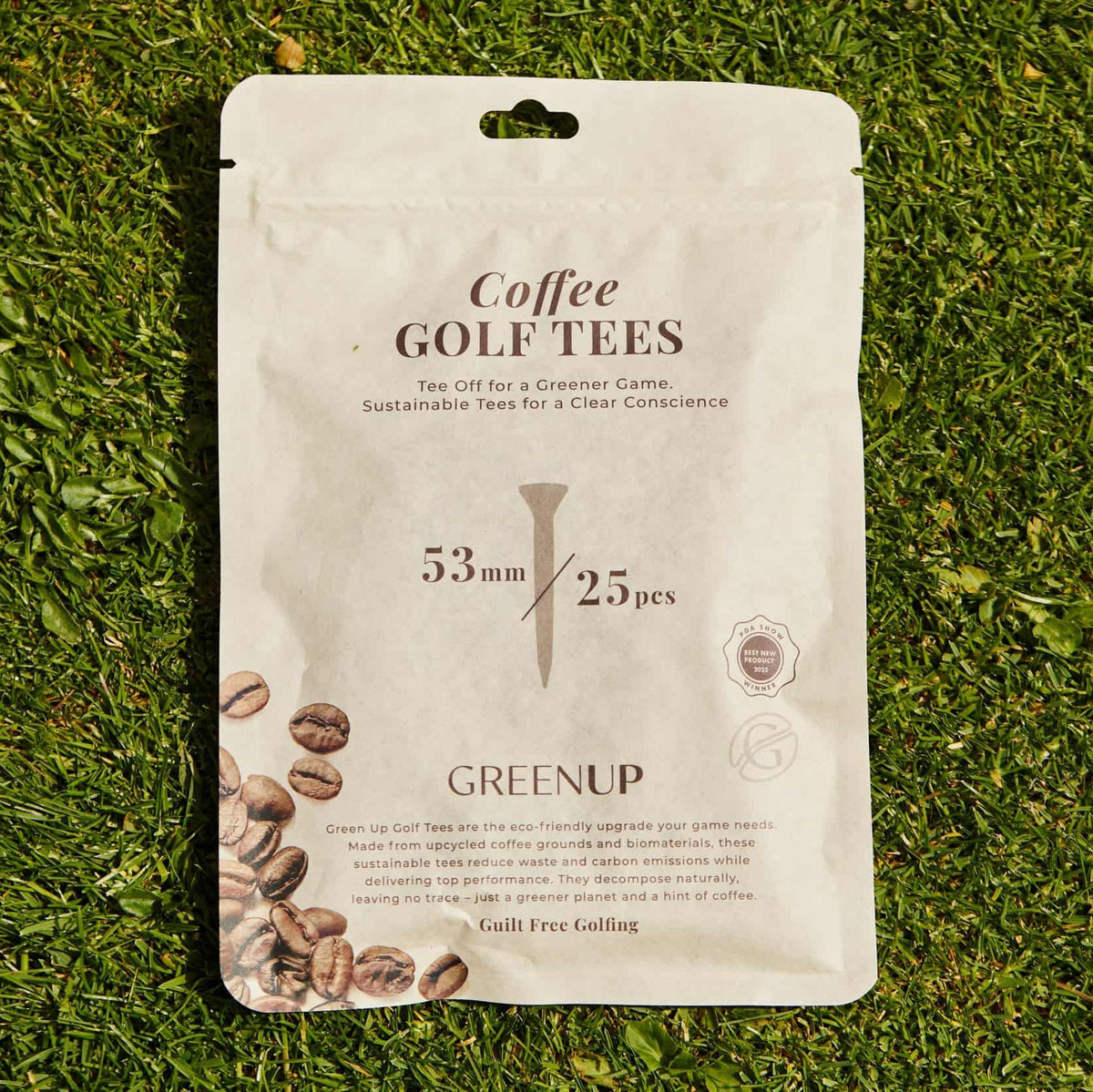Coffee Tee 53 mm aus Kaffeesatz