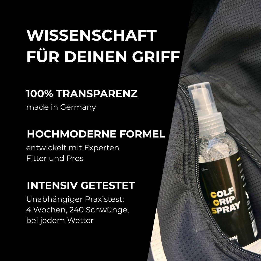 Golf Grip Spray – Sofort mehr Halt