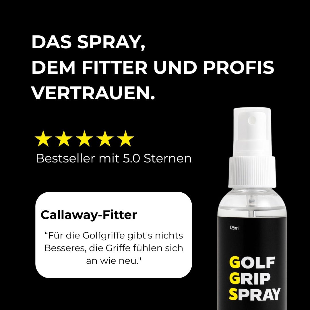 Golf Grip Spray – Sofort mehr Halt