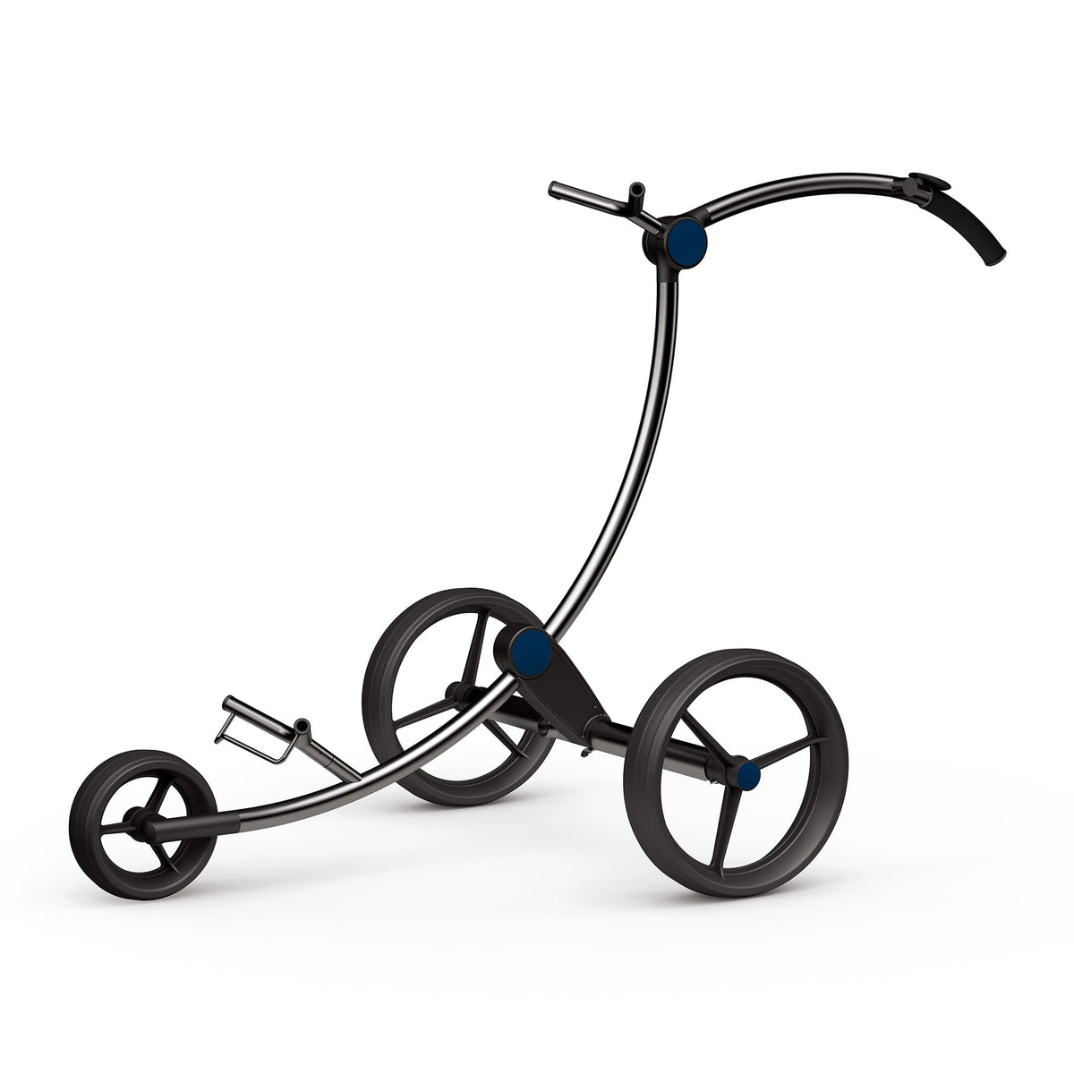 GolfQuant 3e Titan-Elektrocaddy in Marineblau