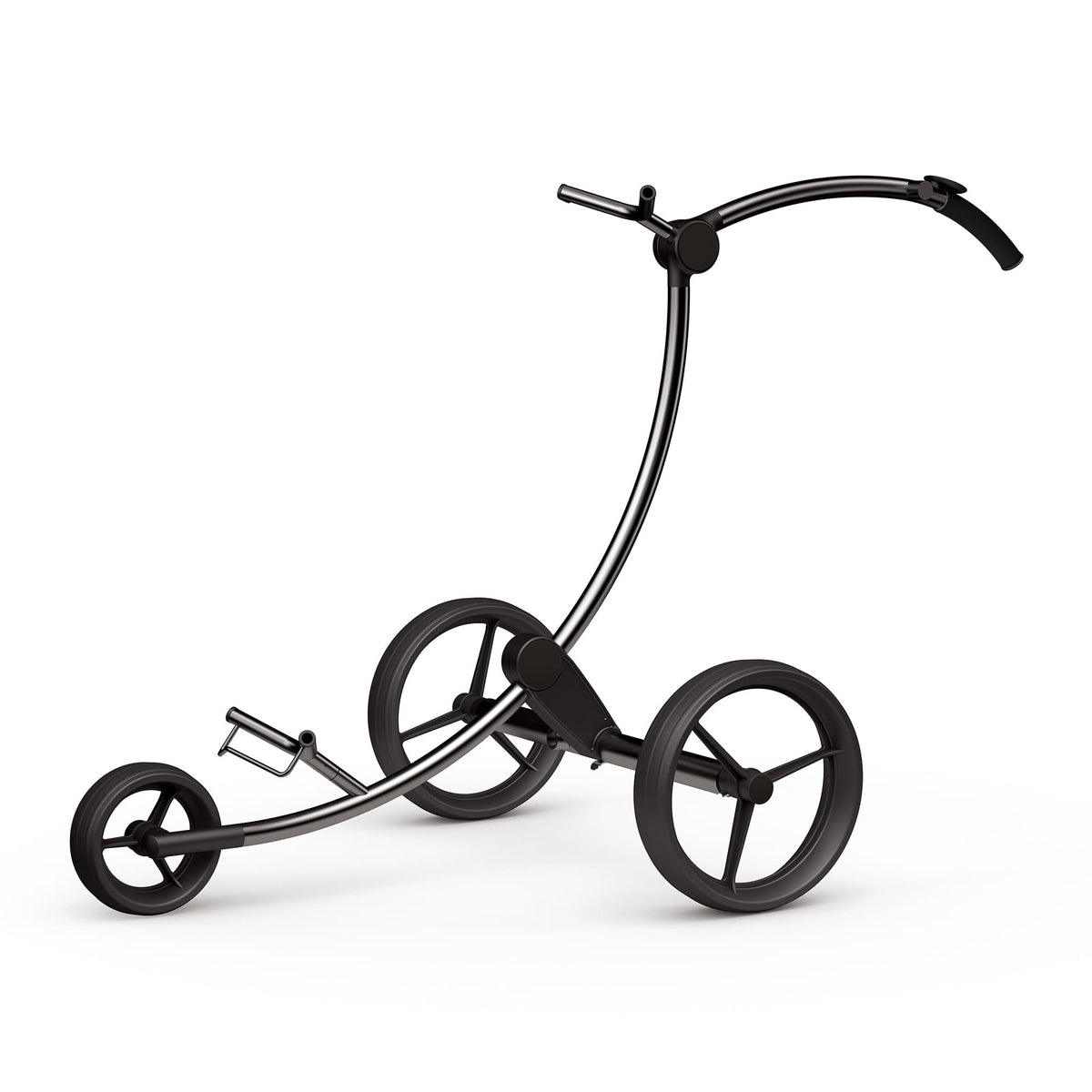 GolfQuant 3e Titan-Elektrocaddy in Tiefschwarz