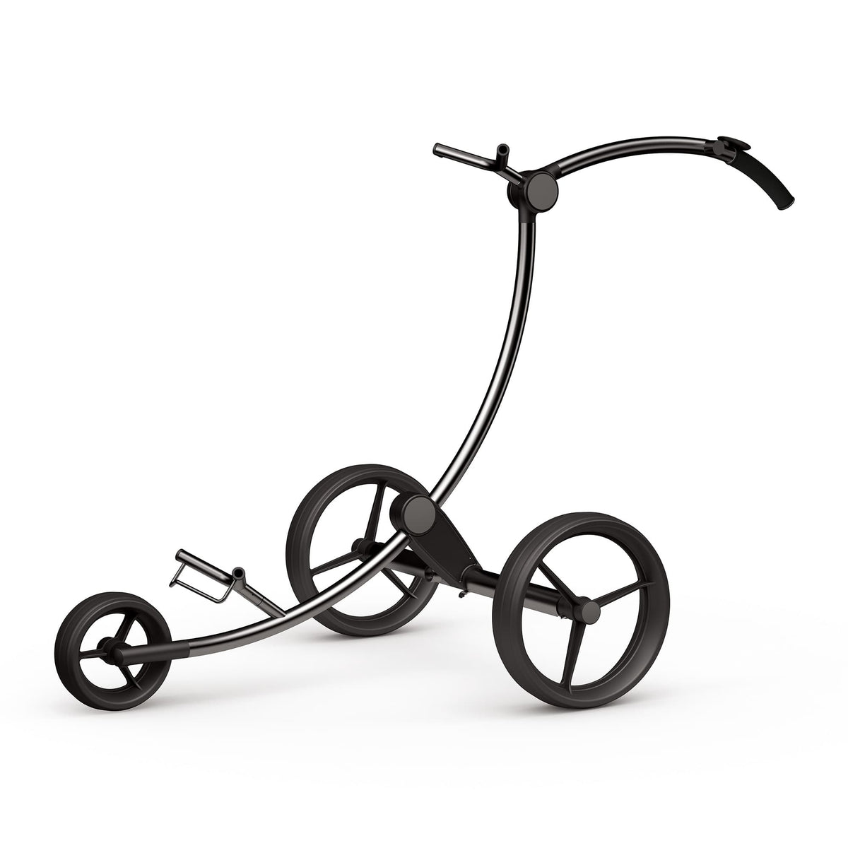 GolfQuant 3e Titan-Elektrocaddy in Titangrau