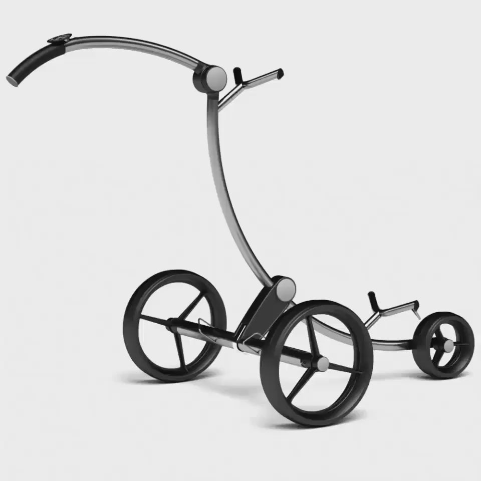 Video: GolfQuant 3er Titan-Golftrolley in Bewegung
